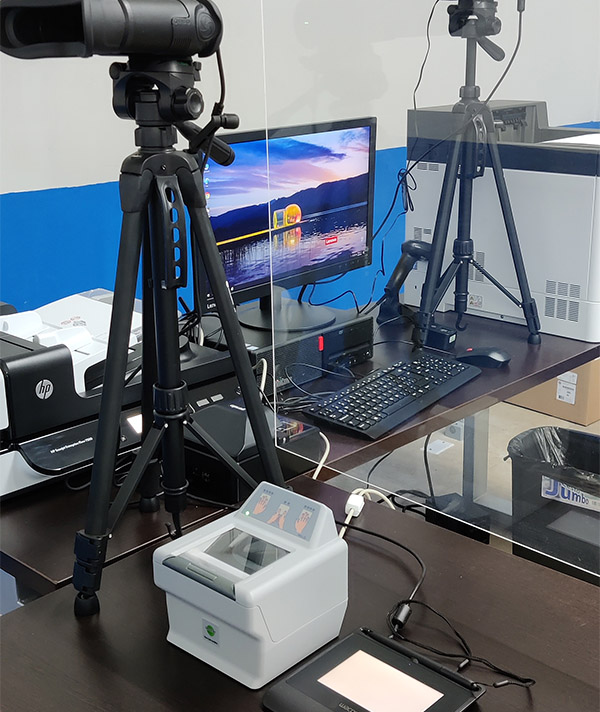 Estación biométrica, estación biográfica, OME, pasaporte, SRE, neurotechnology, neurotechnology mexico, megamatcher, megamatcher standard, megamatcher standard sdk, thales, thales gemalto, at10k, Datalogic Gryphon GD4520, DactyID20, DactyScan 84C, iCAM T10, STU 540 Wacom, Canon EOS Rebel T7, Ricoh PC600, Oficina municipal de enlace, secretaria de relaciones exteriores, lector de pasaporte AT10K,